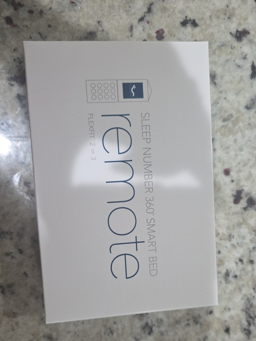 Remote - White Smart Bed Accessory